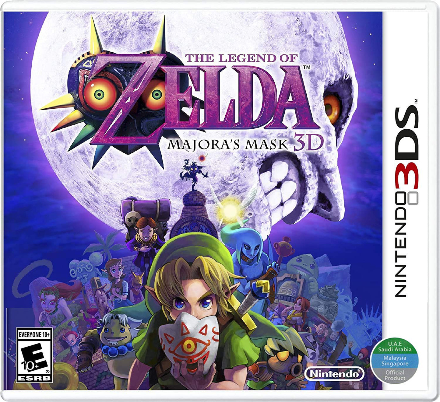 Zelda Majoras Mask - 3DS (World Edition)