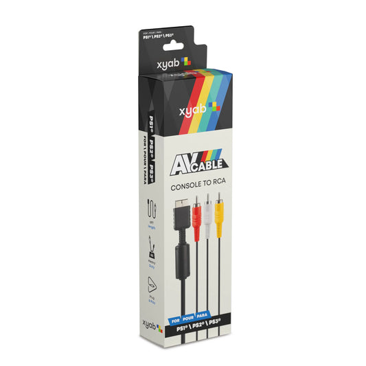 AV Composite Cable (Sony PS1 / PS2 / PS3)