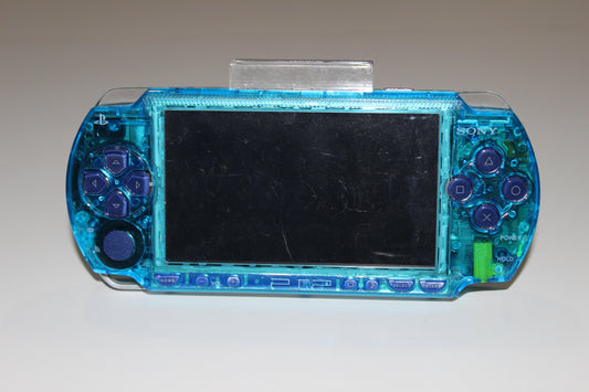 Custom PSP 1000 Clear Blue & Navy Buttons